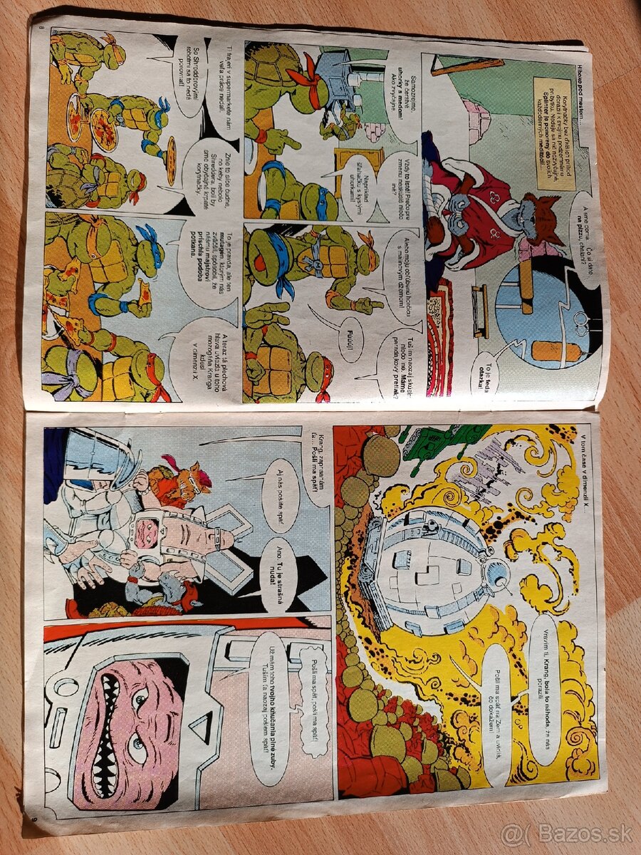 komiksy Turtles Ninja Korytnačky - 4