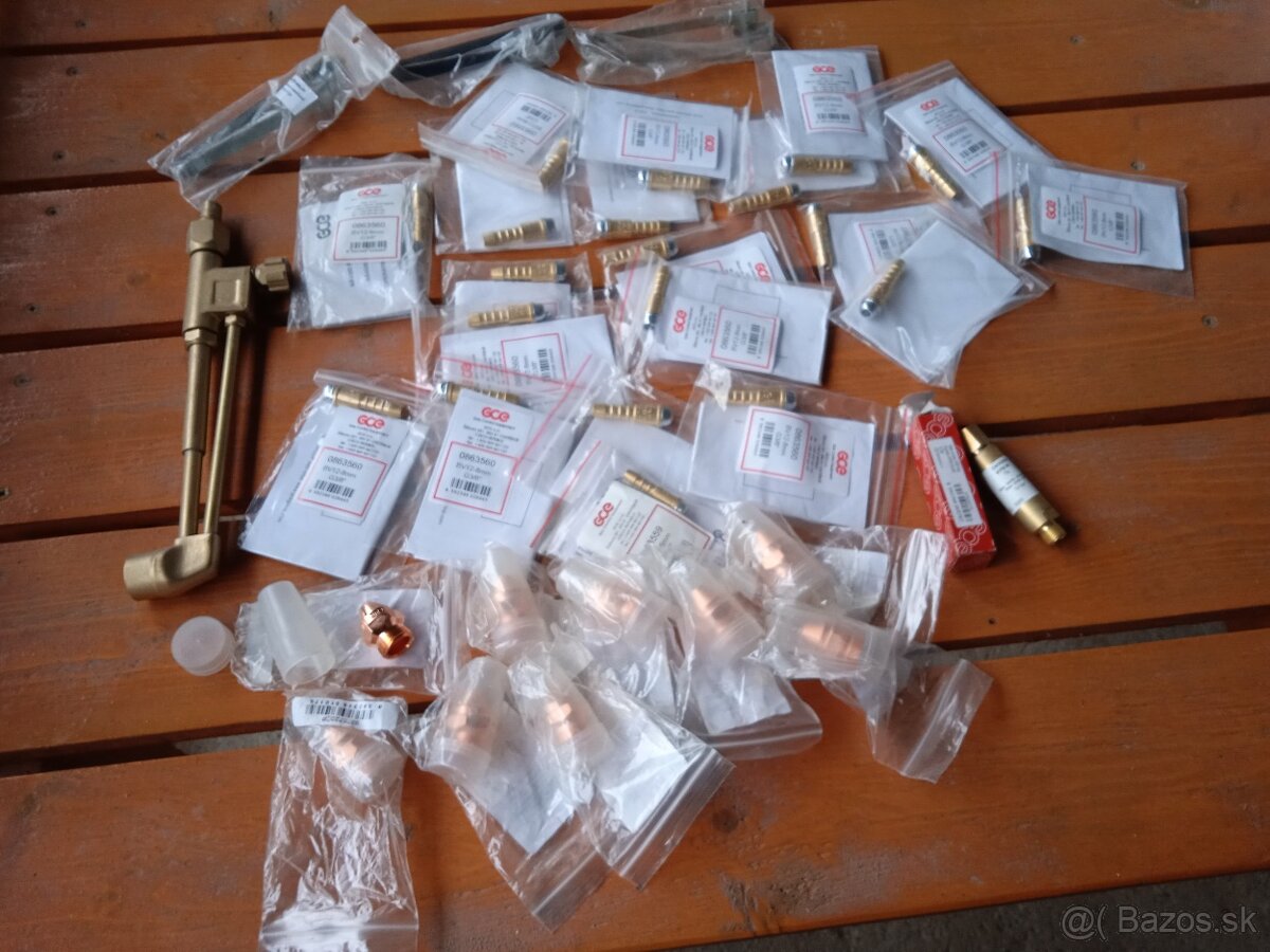 Predám rezak a spätné klapky na autogen - 4