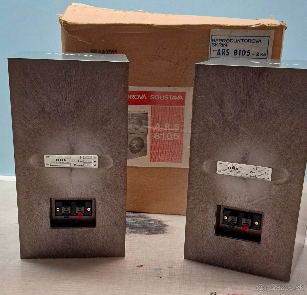 Predam repro Tesla ARS 8105, 4Ohm + orig.krabica - 4