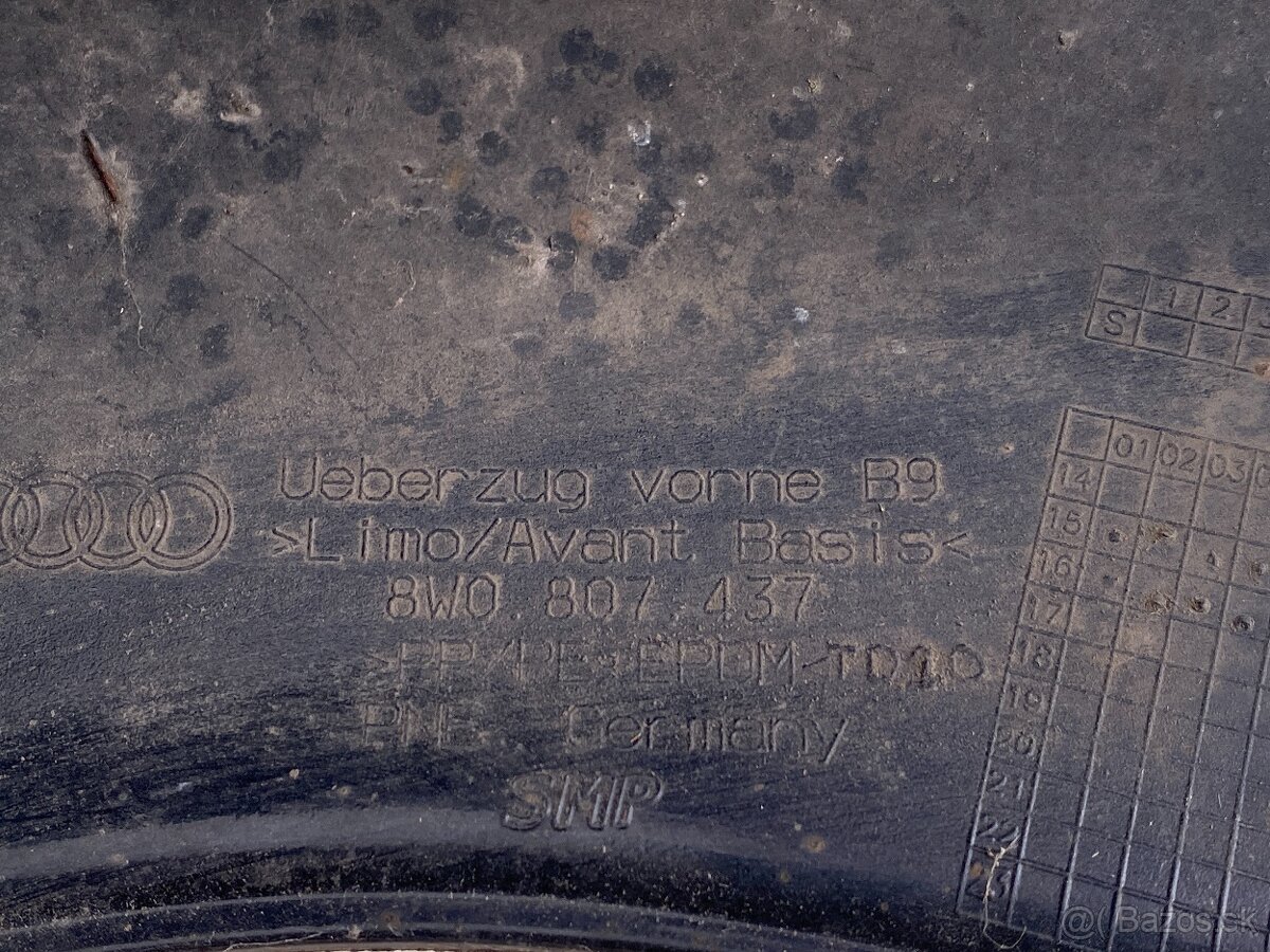 Predný nárazník Audi A4 B9 8W 8W0807437 - 4