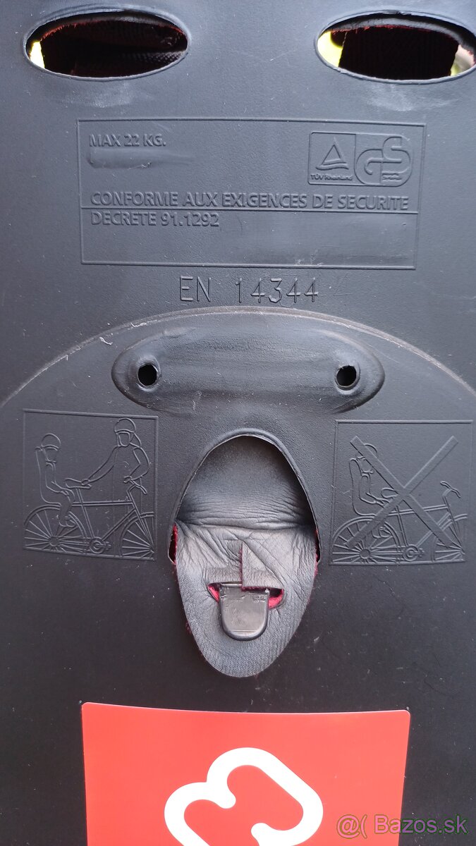 Sedačka na bicykel Hamax Sleepy - 4