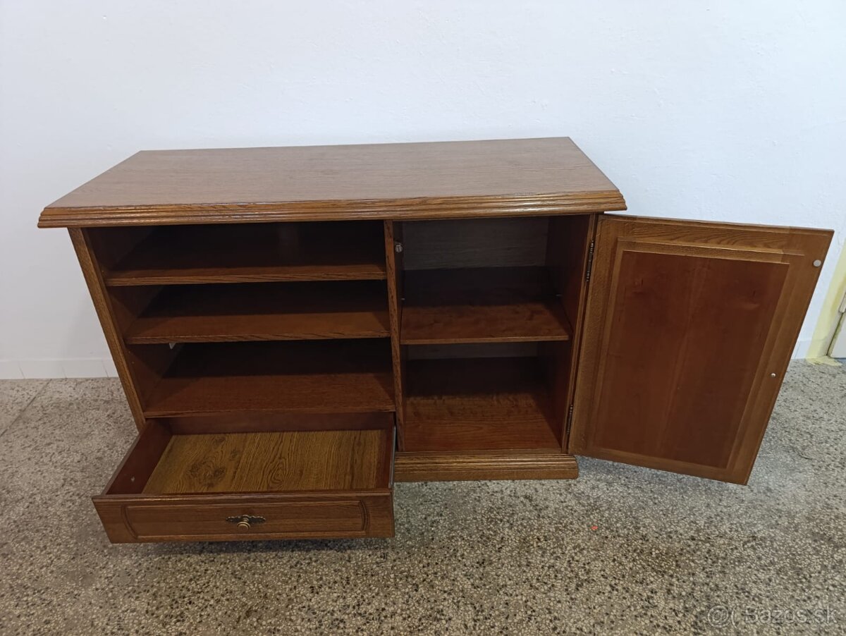 Rustikální komoda, TV, masív, Nábytek s příběhem - 4