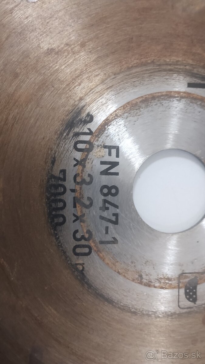 Pílový kotúč priemer 210, diera 30 - 4