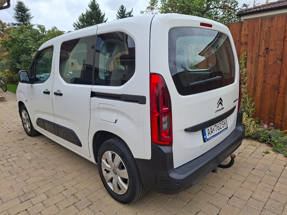 Predám Citroen Berlingo 1,5 HDI 12/2019 5-miestne - 4