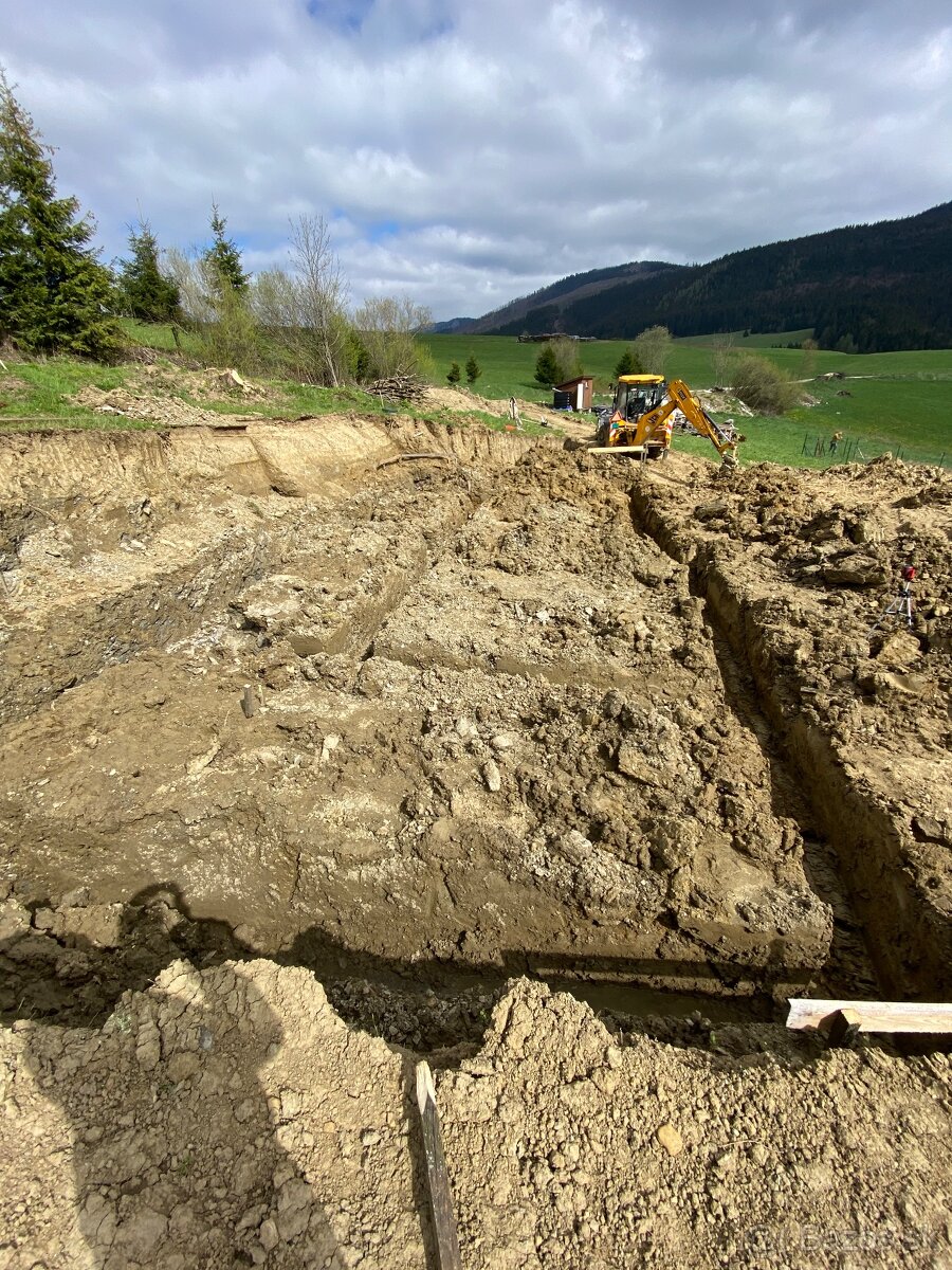 Zemné a výkopové práce báger Orava - 4