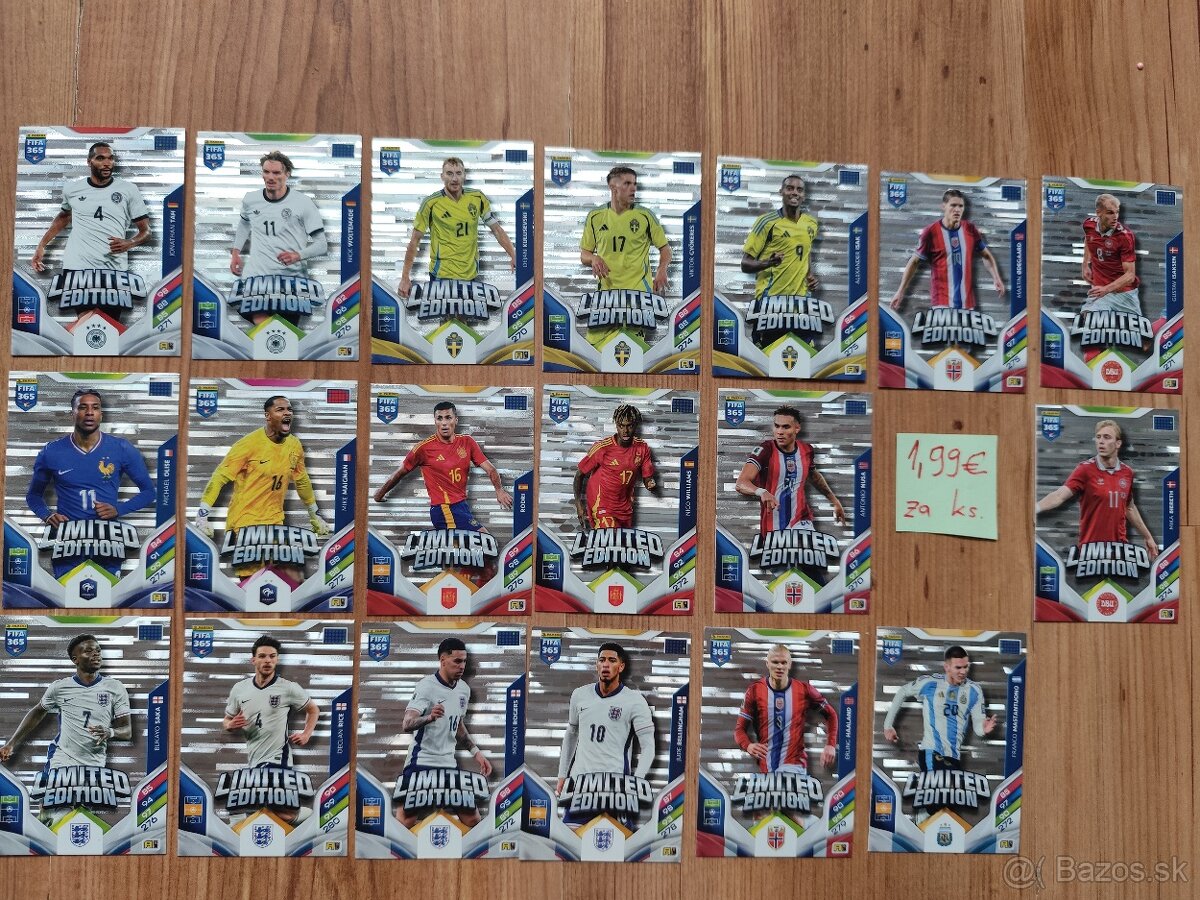 Futbalové kartičky Fifa 365 2026 - limitky - 4