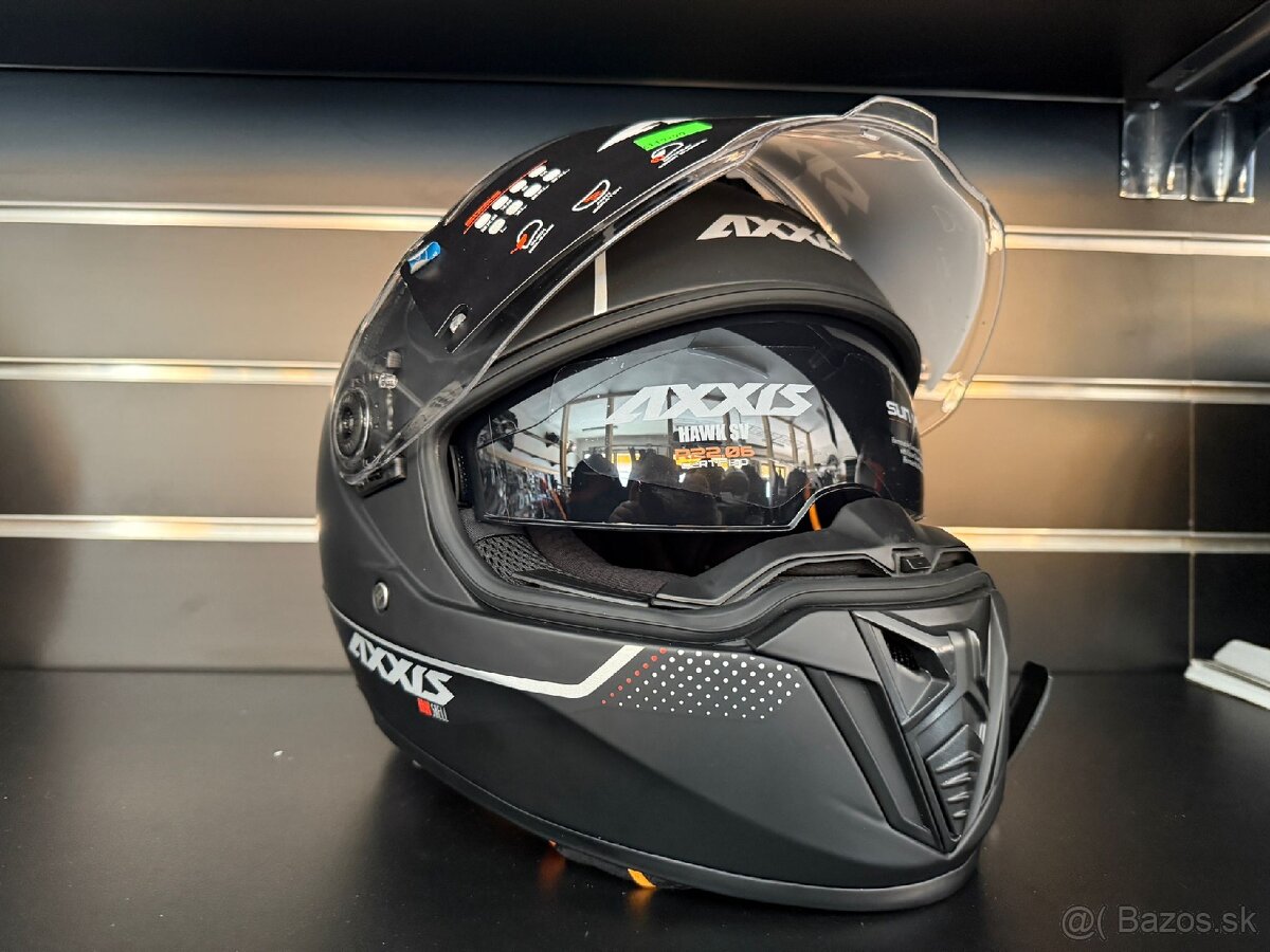 Integrálna prilba Axxis Hawk SV Black - 4