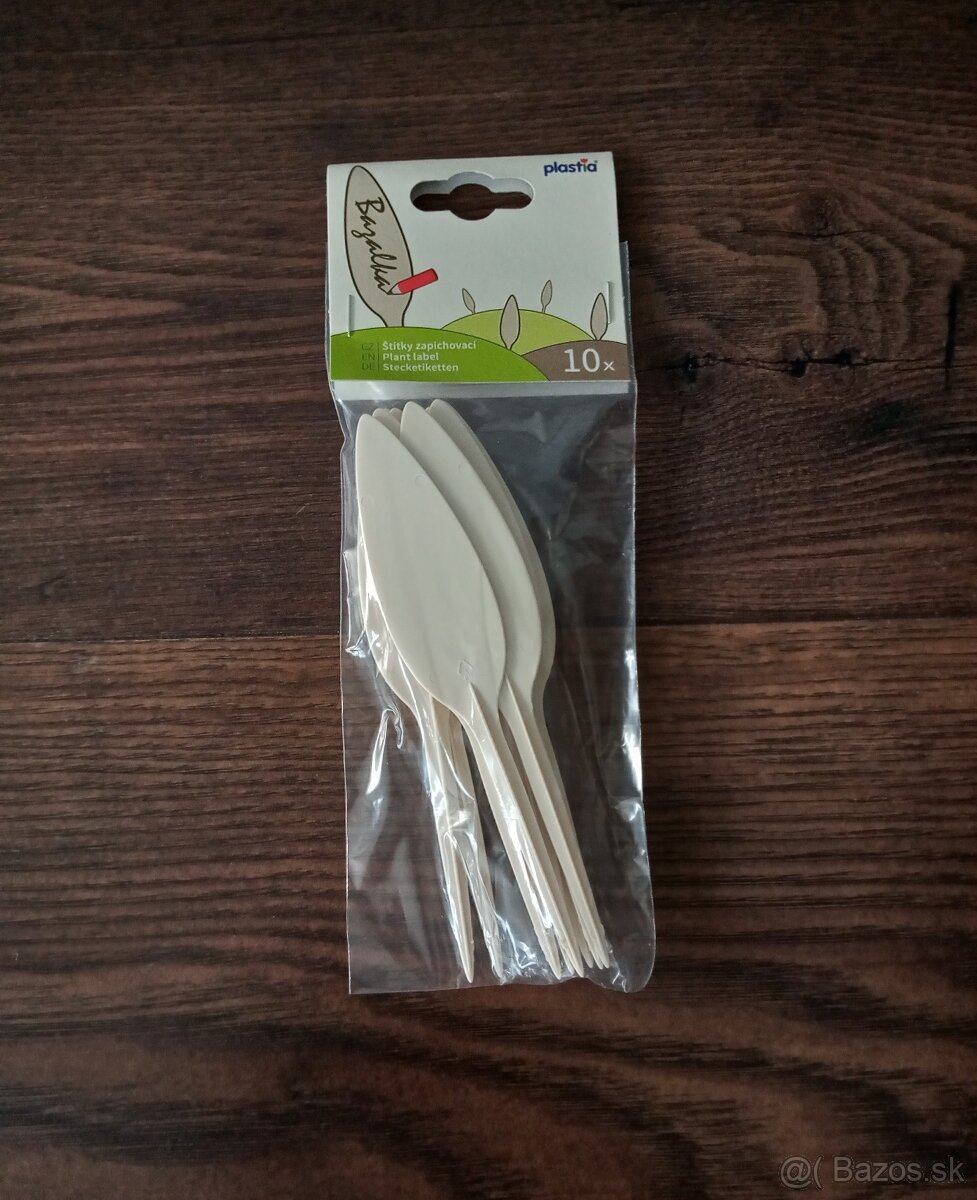 Menovky, štítky na označovanie rastlín - 4