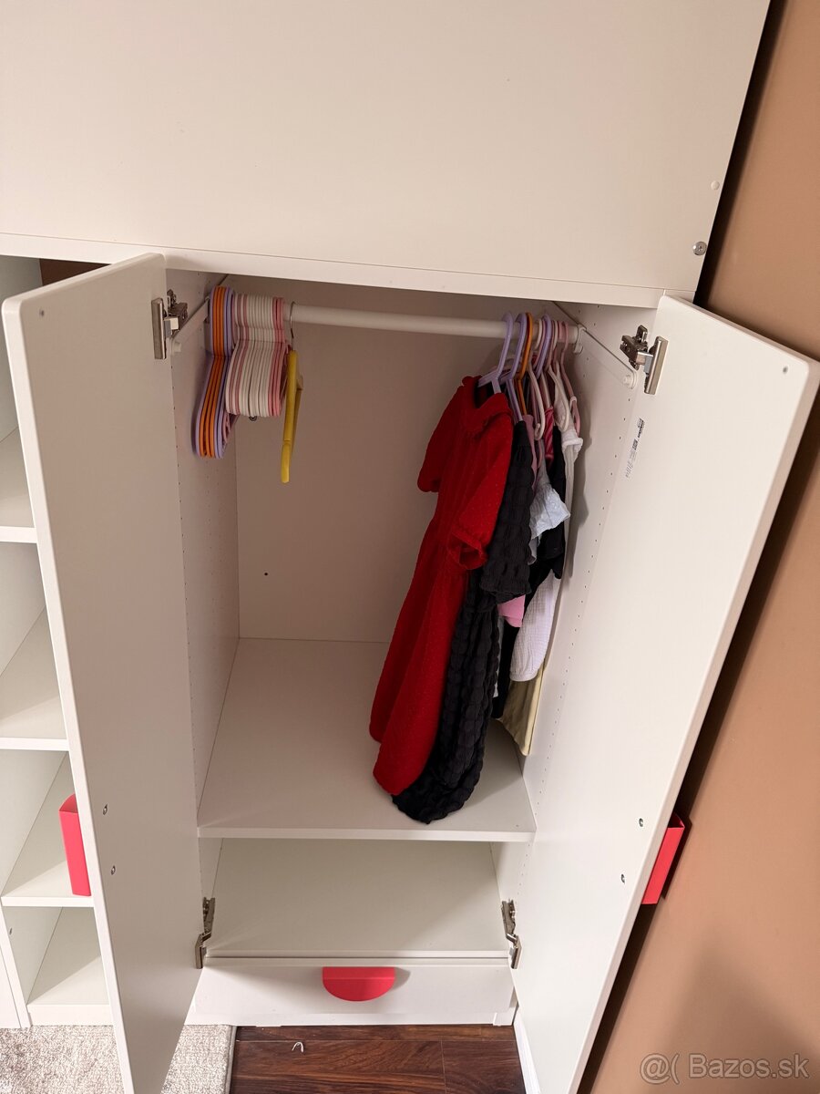 Detská vyvýšená posteľ IKEA SMÅSTAD/STUDA - 4
