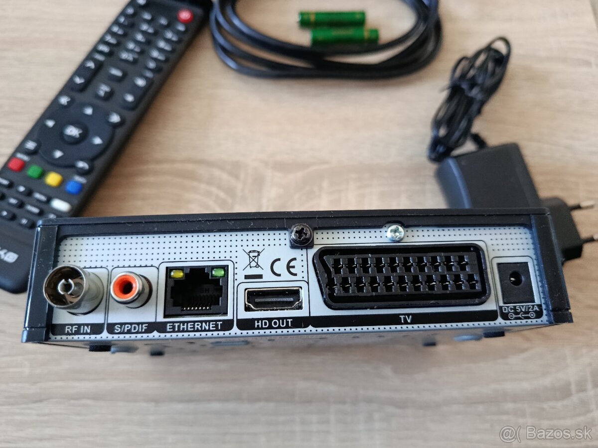 Full HD DVB-T/T2 príjmač Amiko Impulse 3 H.265: - 4
