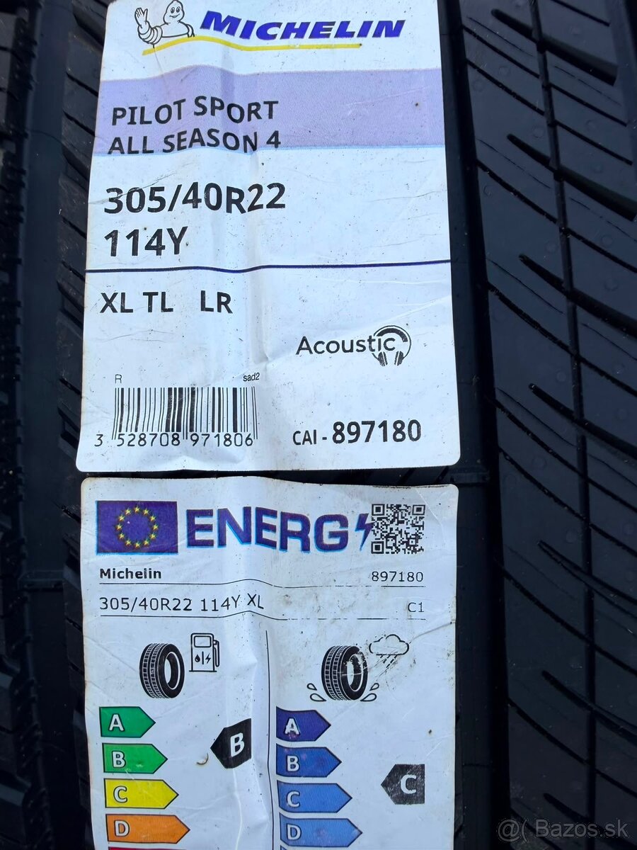 ORIGINÁL RANGE ROVER SPORT SVR R22 L461 285/45/22.305/40/22 - 4