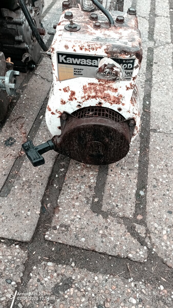 Predám motor Tecumseh 5hp a Kawasaki 5hp - 4