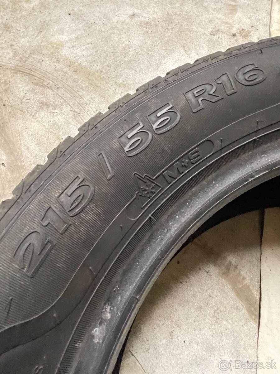 zimné 215/55 R16 Sava - 4