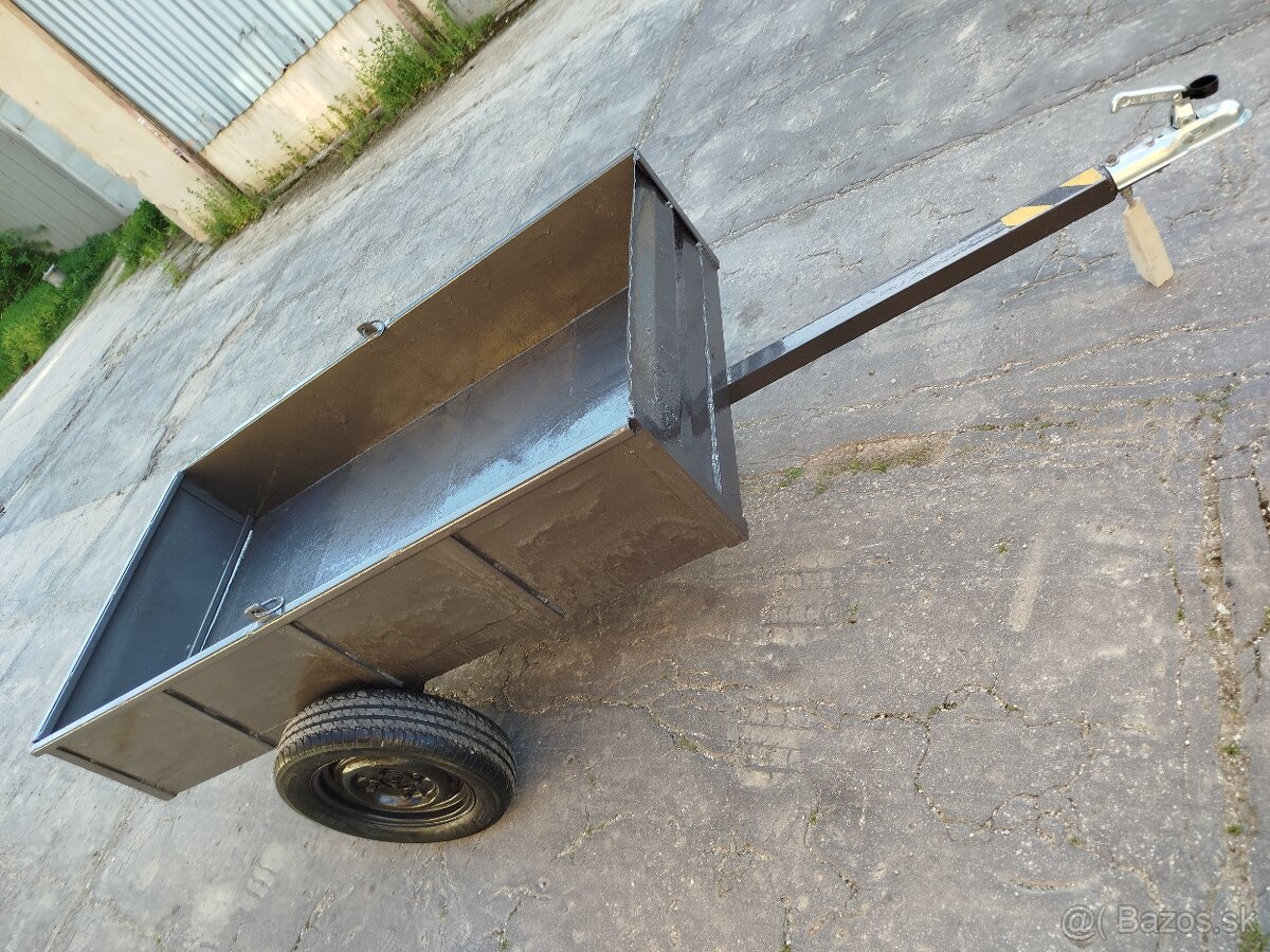 Predám brzdený prívesný vozík/vlečku 200cmx110cmx32cm
