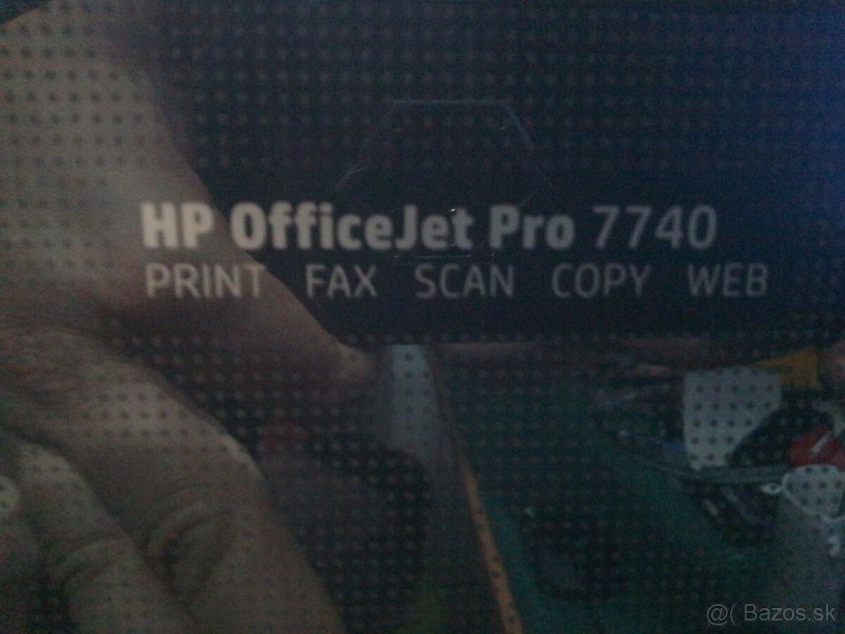 A3 farebná atramentová tlač/sken HP OfficeJet Pro 7740 G5J38 - 4