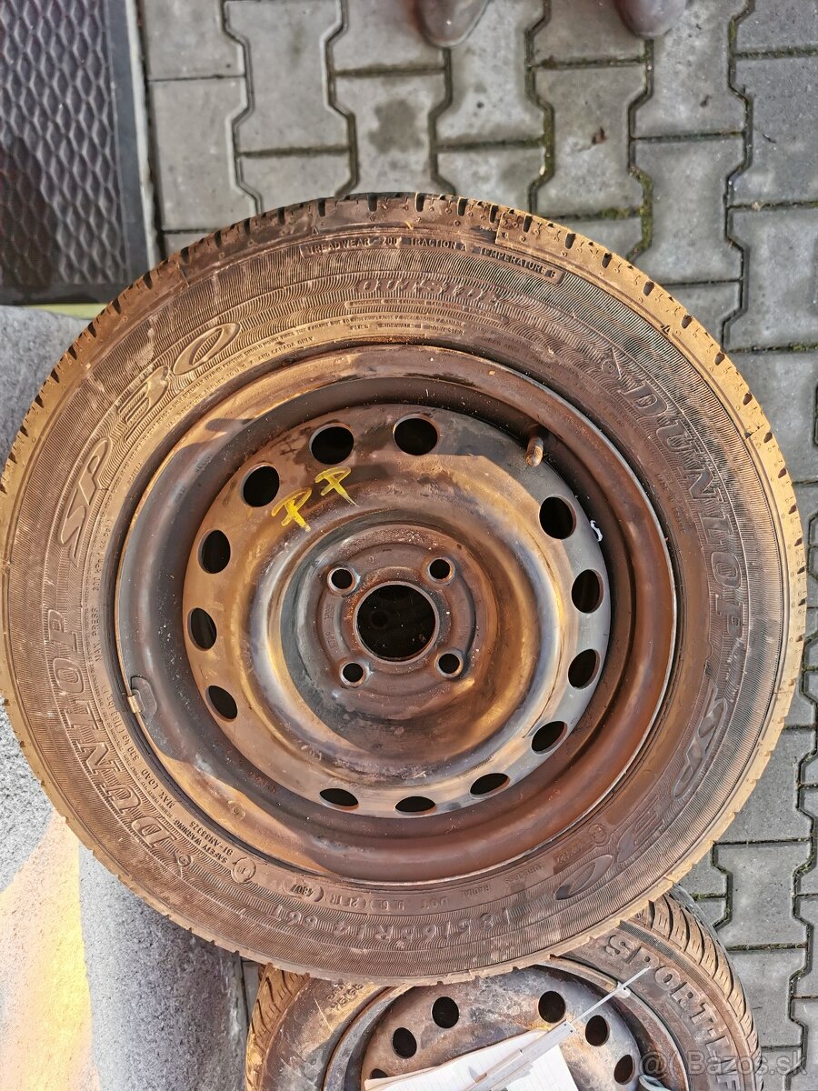 Pneu letné, kolesá 185/65 R14, Dunlop SP30 - 4