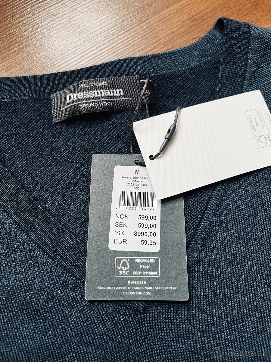 Pánsky sveter Dressmann - 4