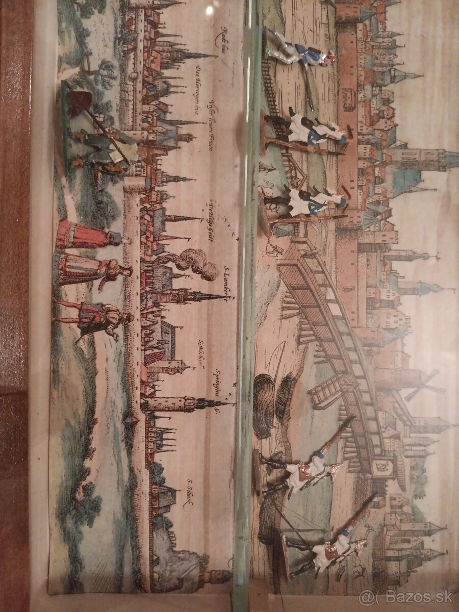 Cínoví vojáčci ve skleněné vitríně - 4