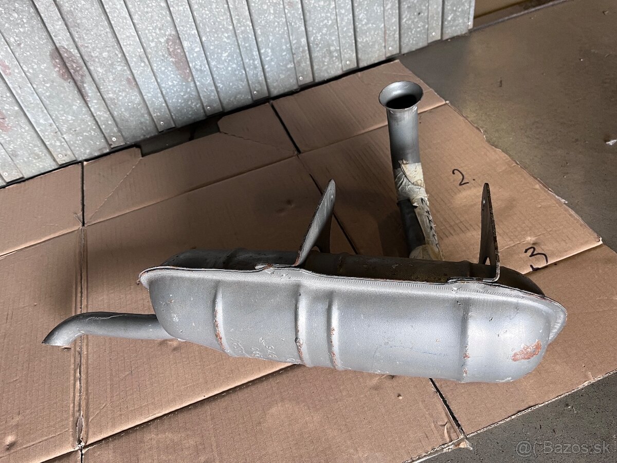 Fiat 850 tlmič výfuku nový - 4