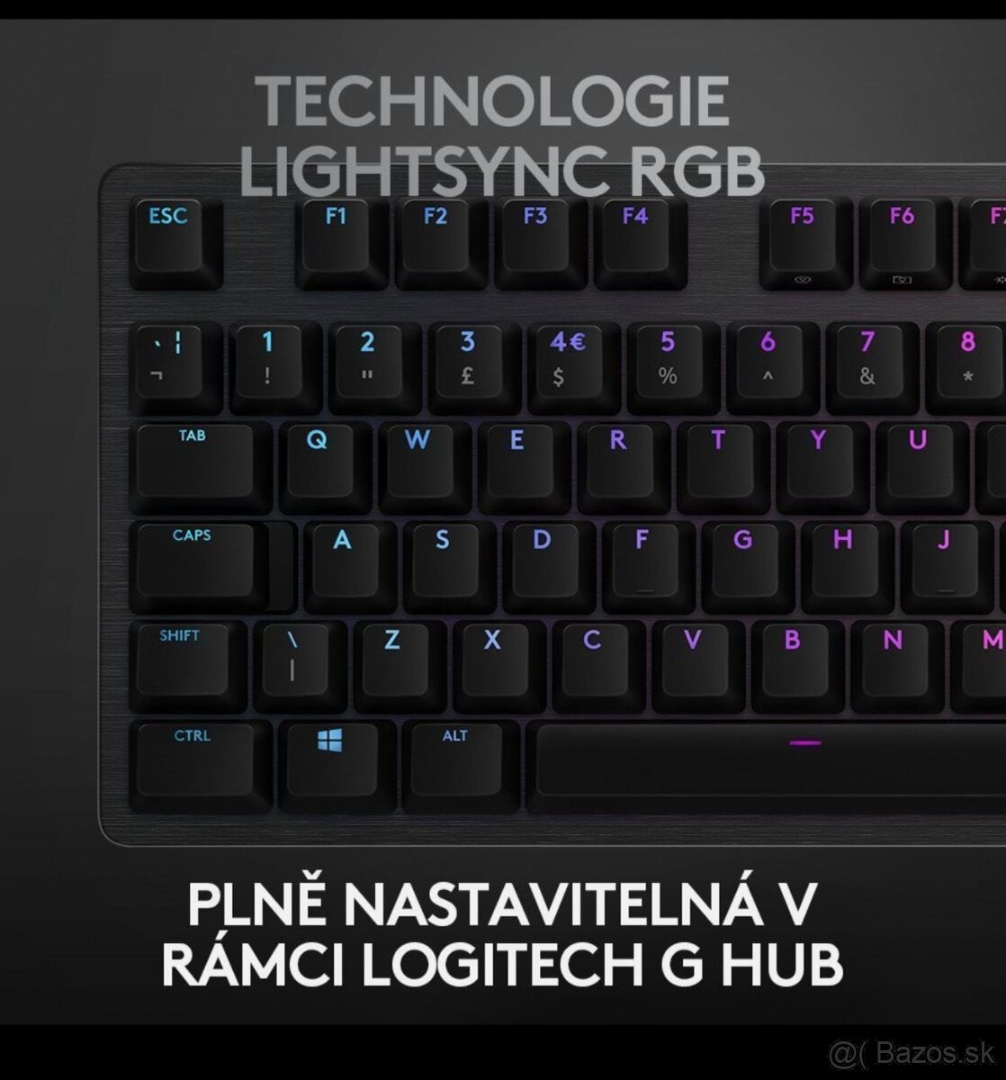 Logitech G512 Carbon Lightsync, GX Brown, US - 4