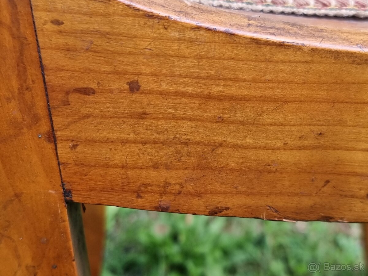 Biedermeier stolička - čerešňa - 4