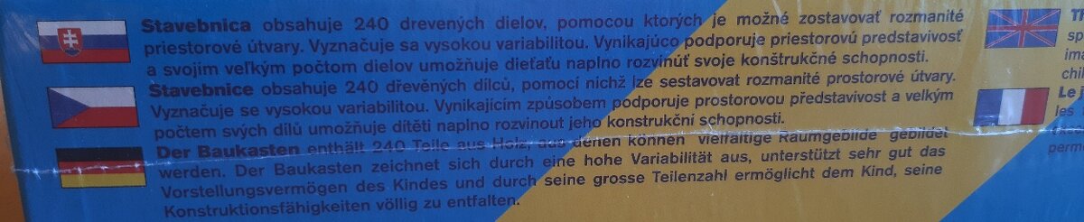 Konštrukčná drevená stavebnica - 4