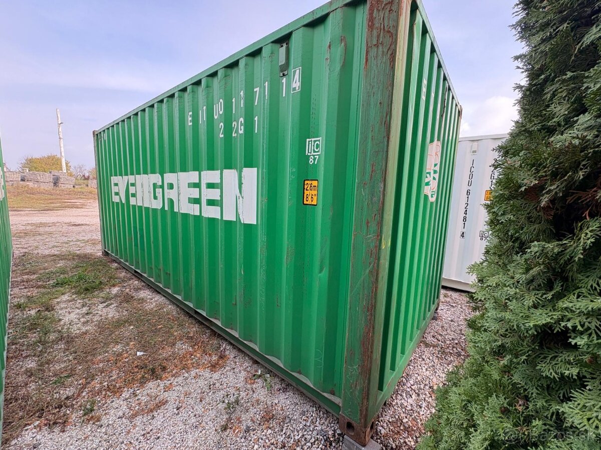 Predám lodný/skladový kontajner 20ft - 6m - 4
