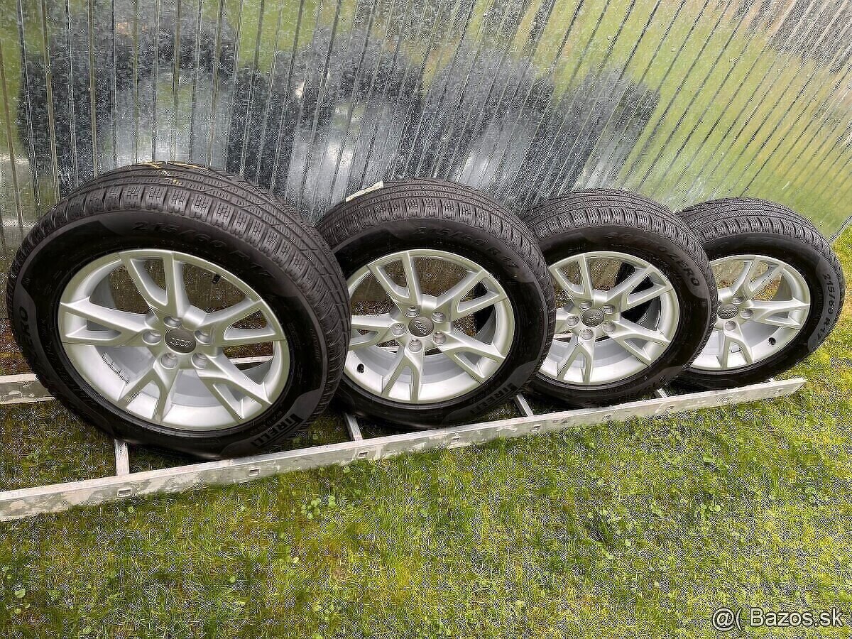 5x112 R17 orig,Audi ako nové - 4