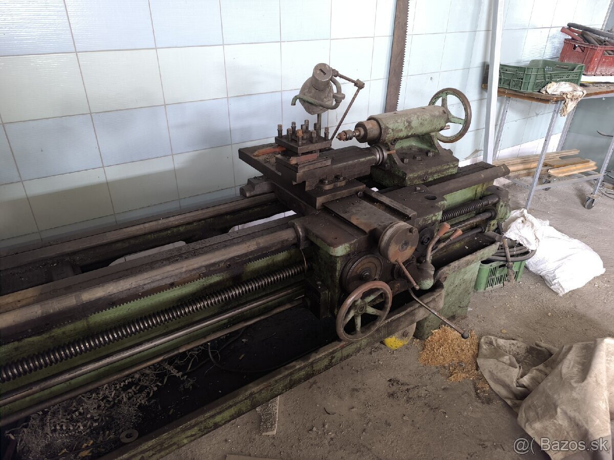 Predám sústruh – funkčný, masívny. - 4