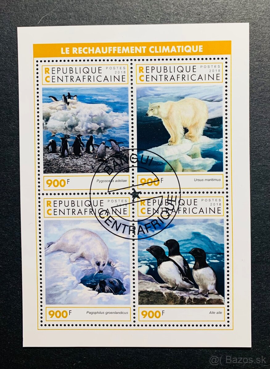 Postove znamky Fauna - 4