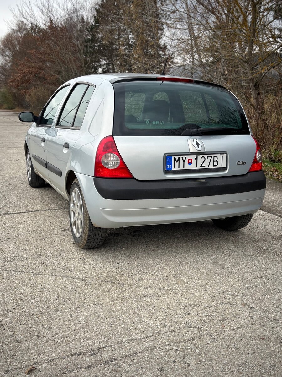 Renault Clio 1.2 benzín, r.v. 2003 - 4