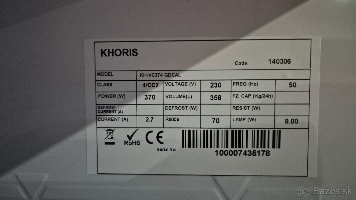 Predám vitrínovú chladničku - 4