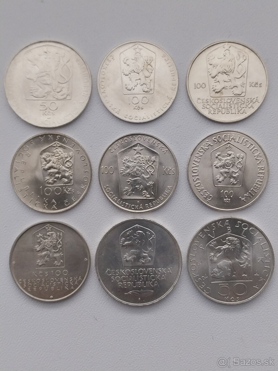 Československe strieborne mince - 4