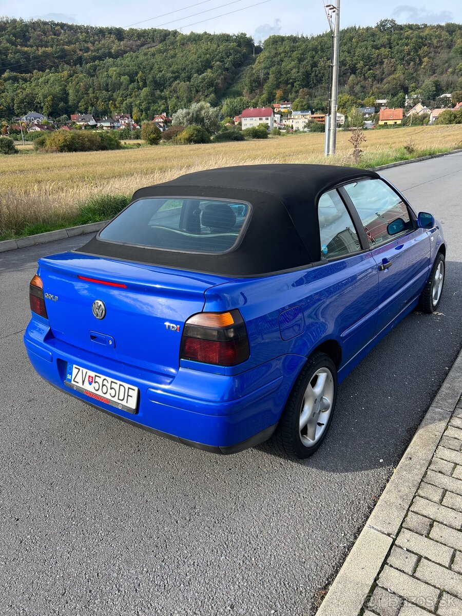 VW Golf Cabrio 1,9 TDI - 4