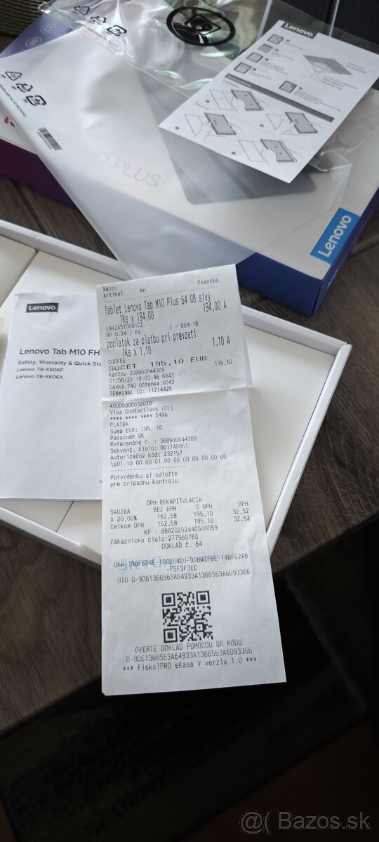 Tablet Lenovo Tab M10 FHD PLUS - 4