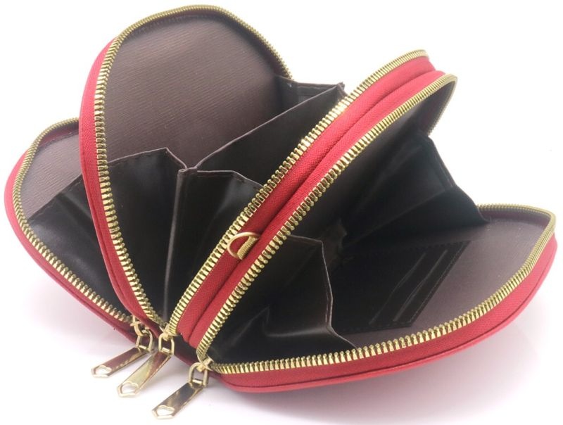 Červená crossbody kabelka - 4