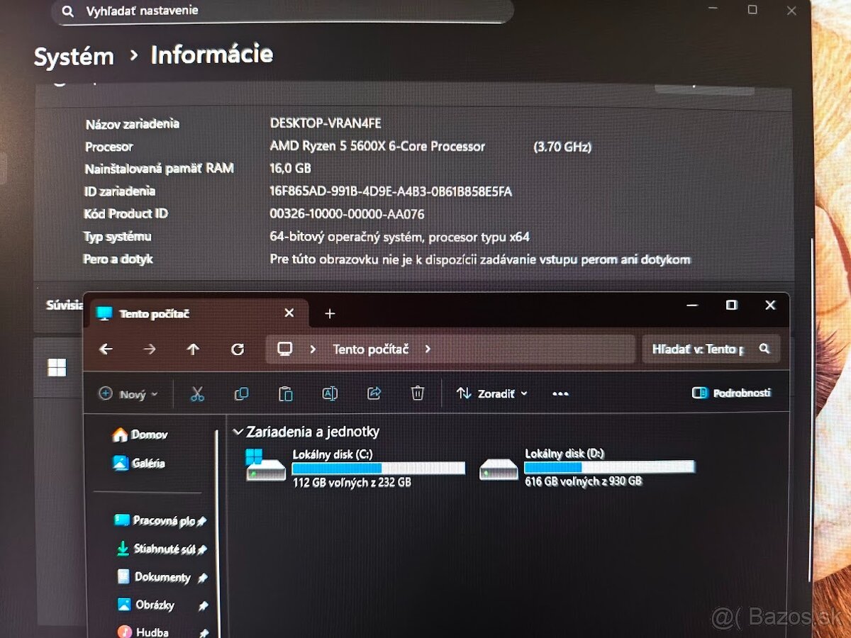 Predam herny PC - 5600X, VEGA64, 16GB ram - 4