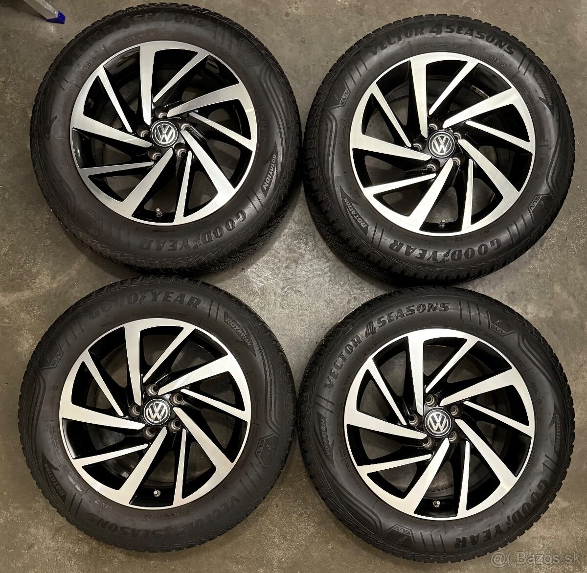 Zimná sada VW Woodstock 5x112 R17 , 215/65/17 Tiguan Kodiaq - 4