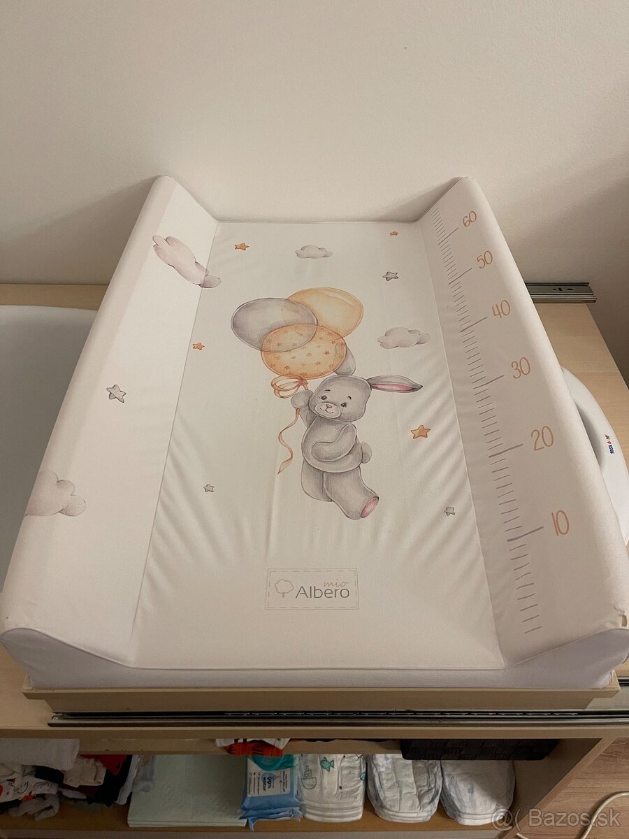 Prebaľovací pult 3v1 + vanička - 4