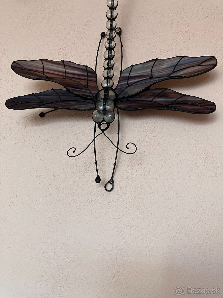 Dekorácia Vážka ručná práca - 4