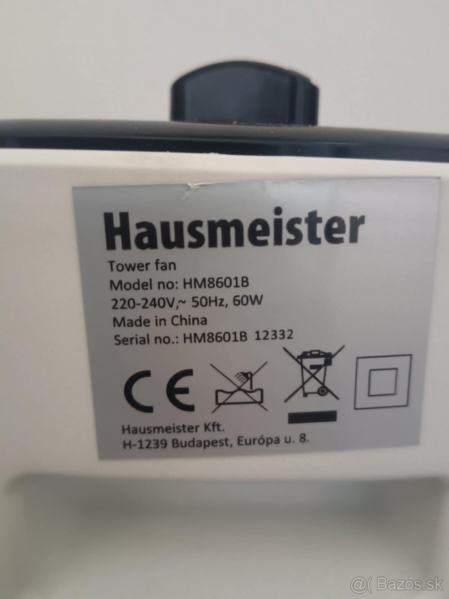 Ventilátor Hausmeister s časovačom - 4