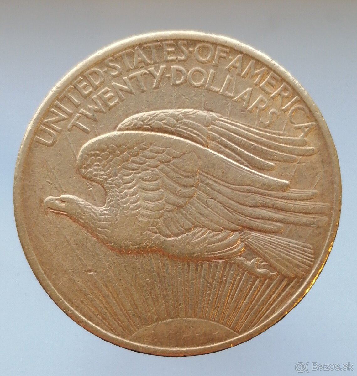 Zlatá minca 20 Dollar American Double Eagle, 1908 - 4