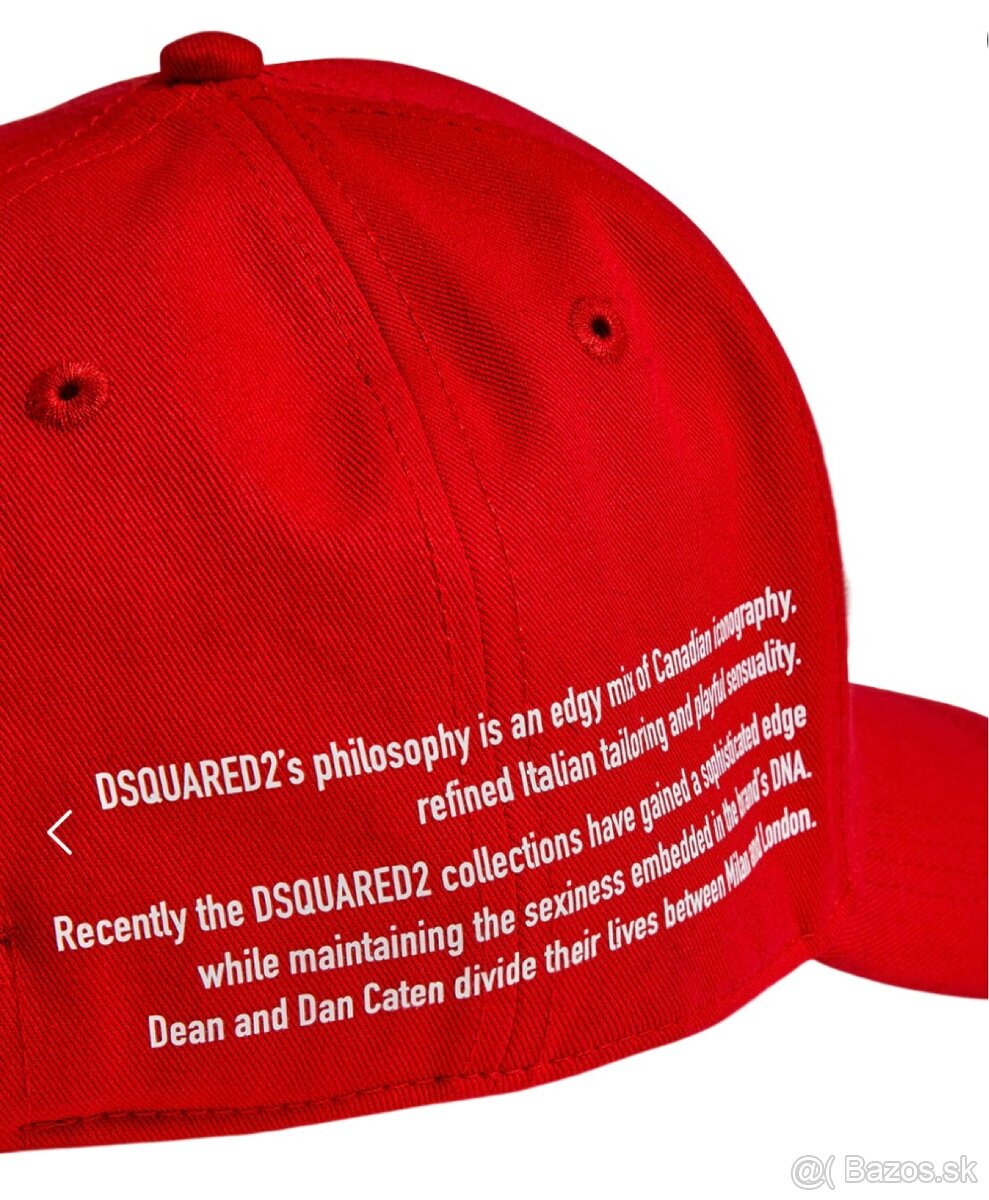 DSQUARED2 ICON , šiltovka, nová, originál,č.9 - 4