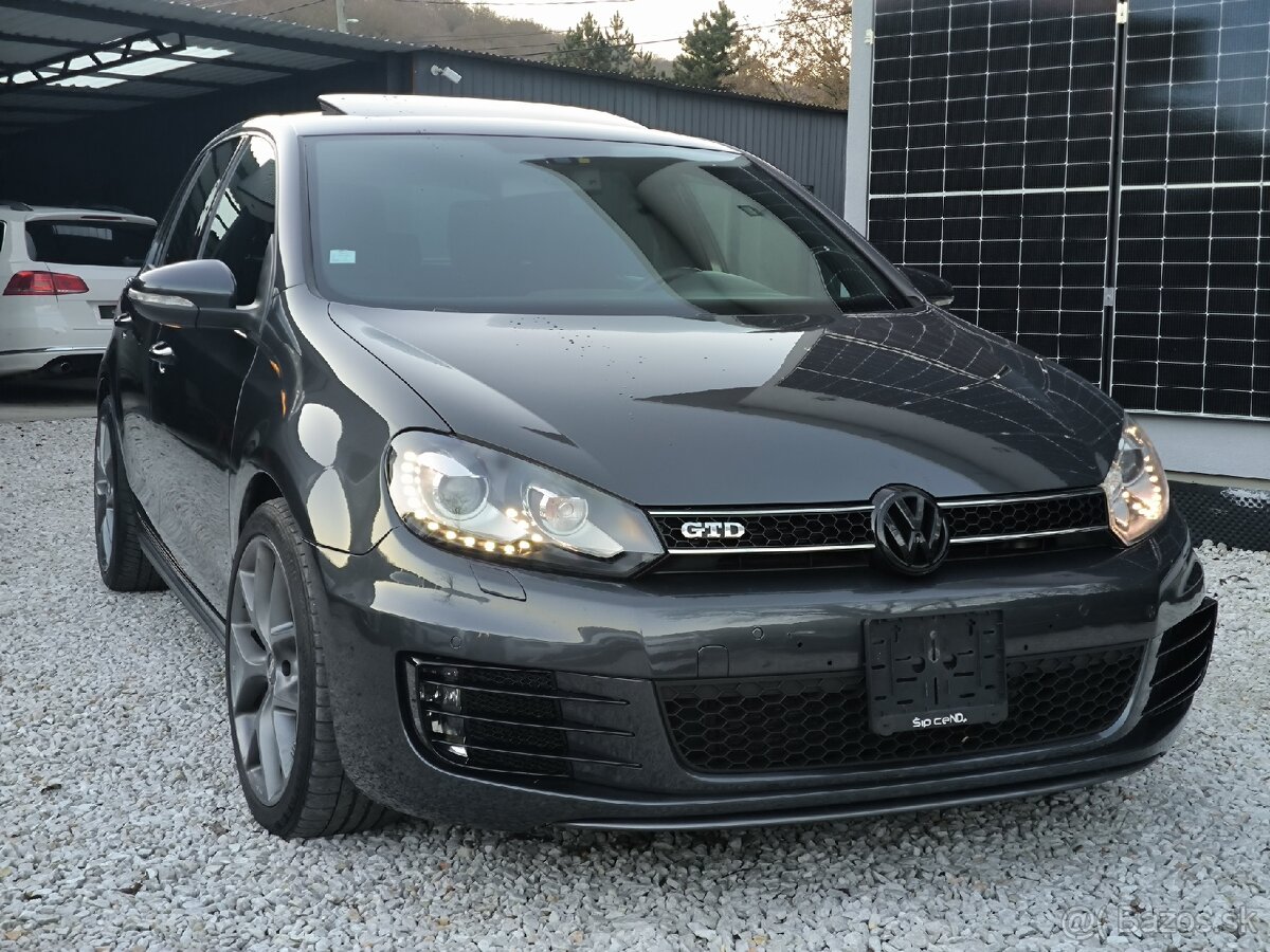 VW GOLF VI GTD 2.0TDi | AUTOMAT | LED | NAVI | 125kw | F1 - 4