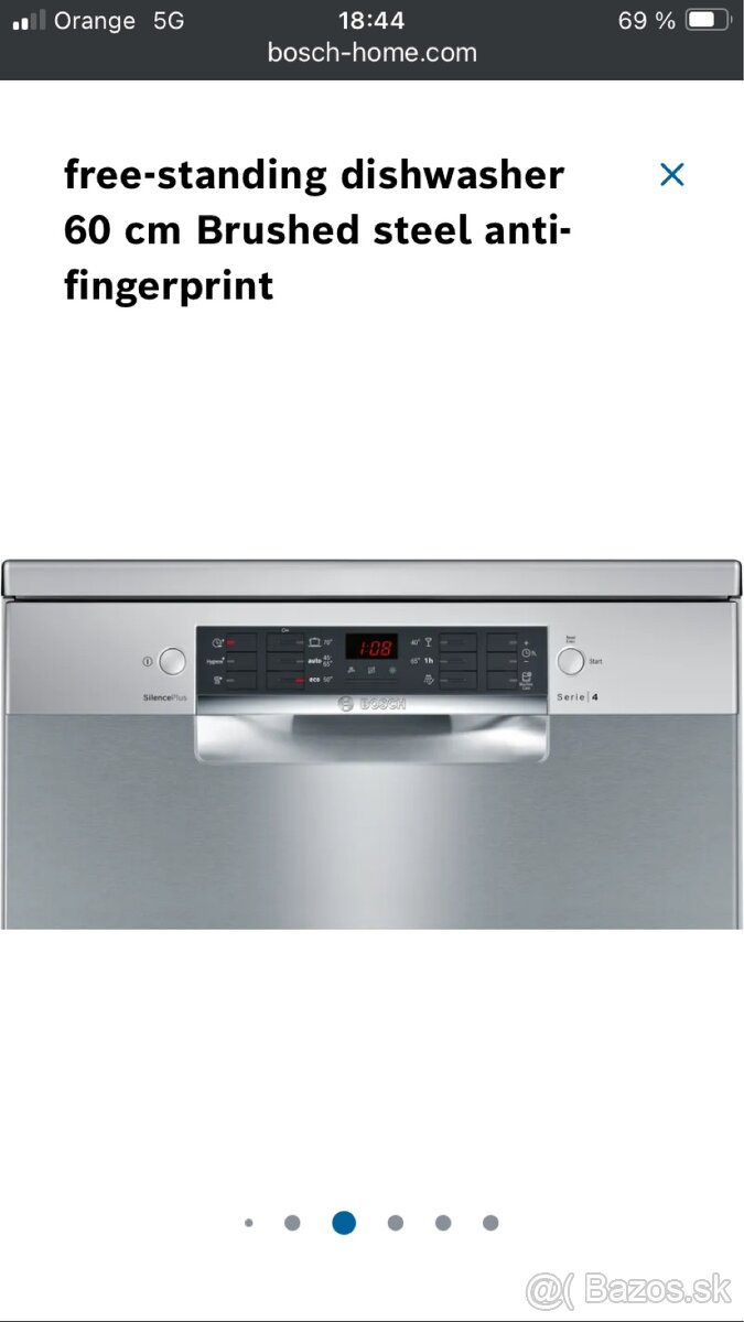 Predám umývačku Bosch - 4