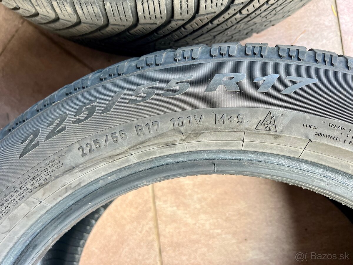 Zimne pneumatiky Pirelli 225x55 r17 (4ks) - 4
