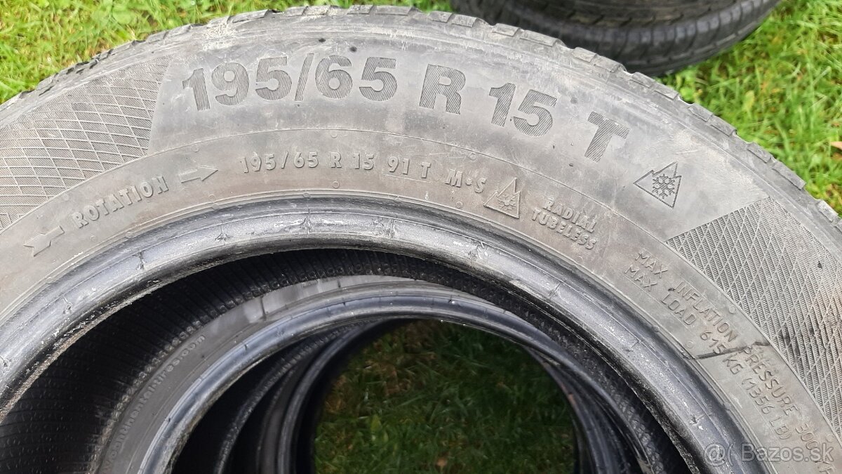 195/65r15 91H continental zimne - 4