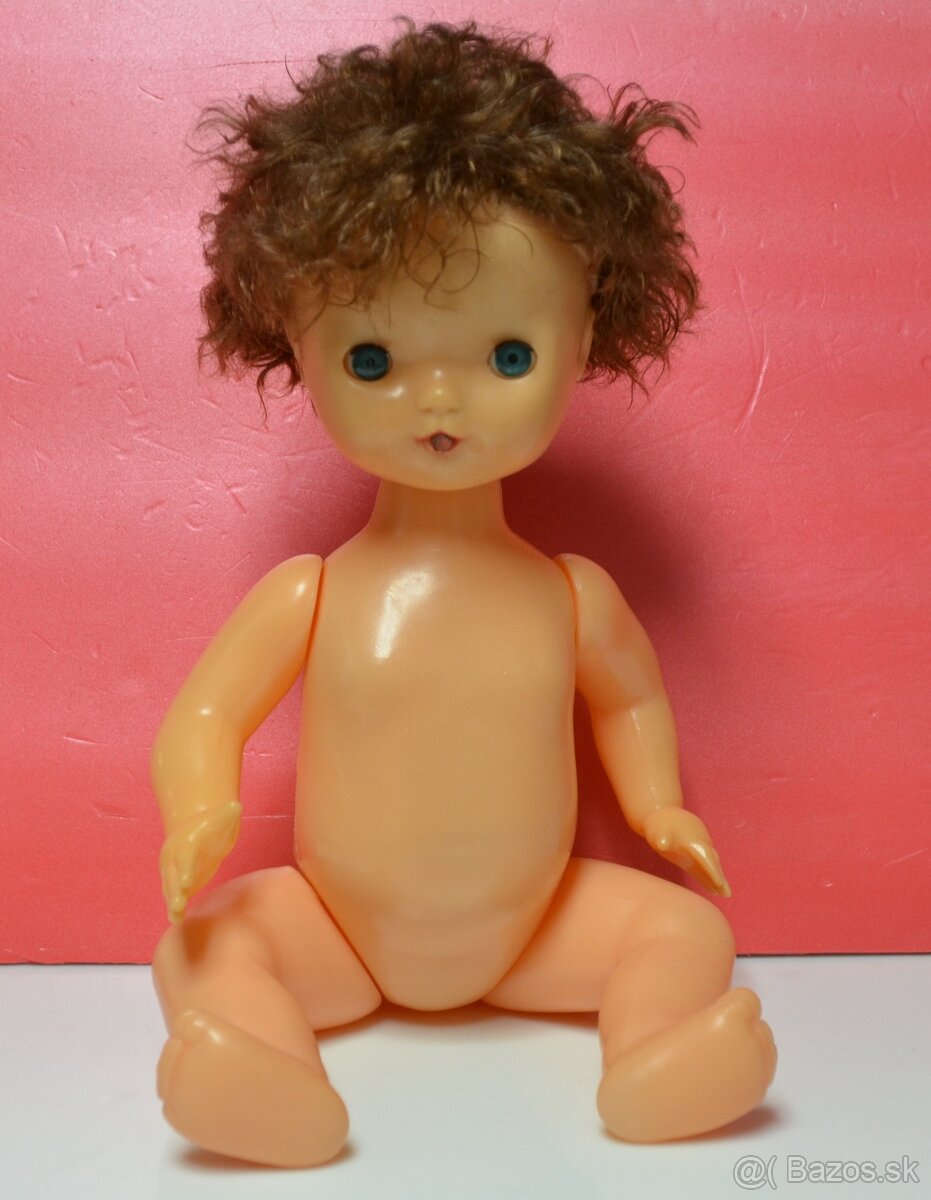 Retro gumené hračky a bábika - 4