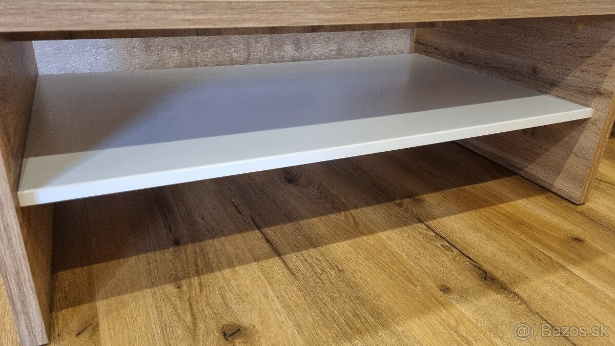 Konferenčný stolík dub wotan - 4