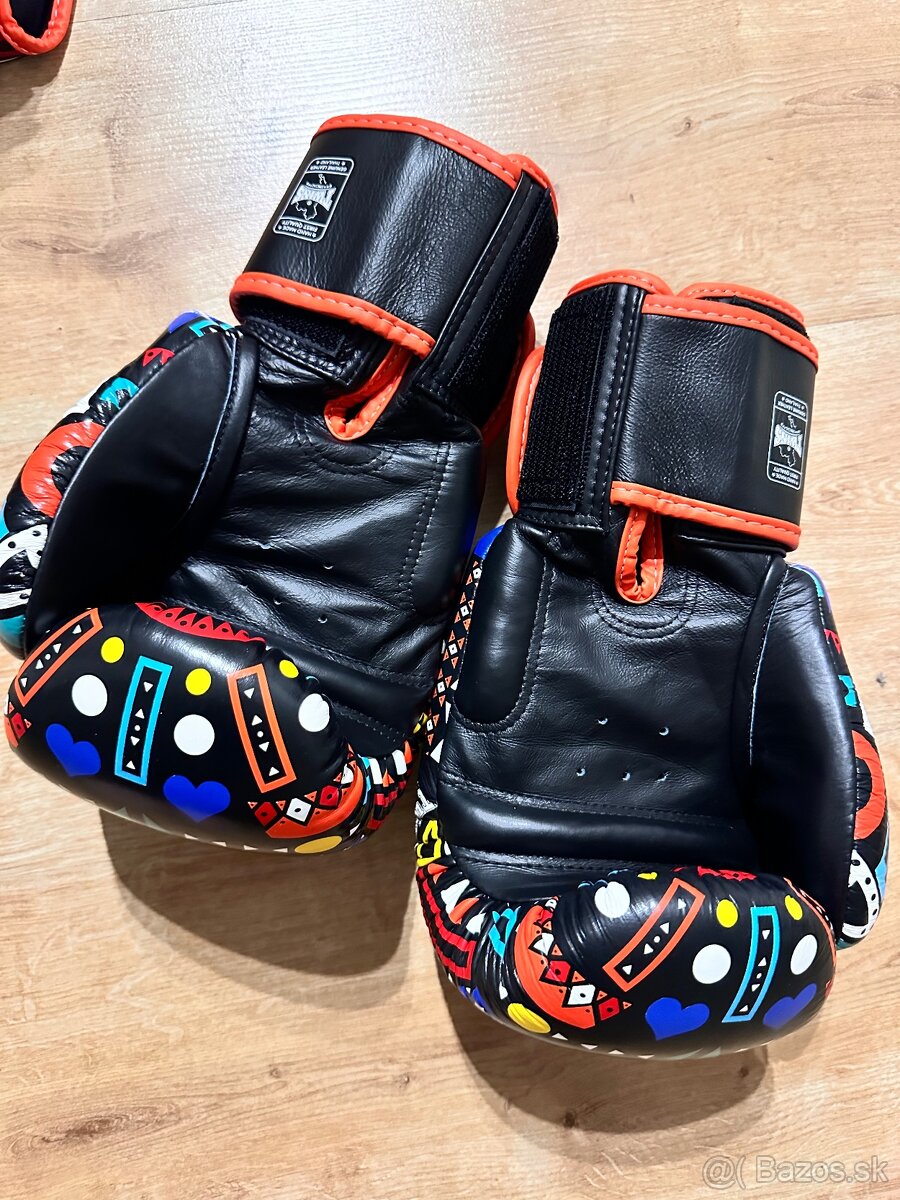 Boxerské rukavice TWINS 12 oz + chrániče holení M - 4